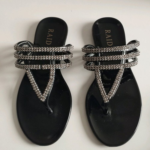 Raid women's sandals size 36 like new, black