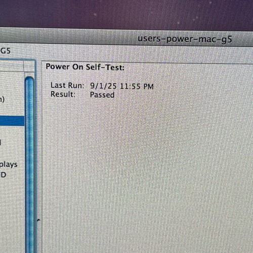 Apple Power Mac G5 a1177 2.0GHz Dual Core Desktop with Apple Cinema Display 20” used