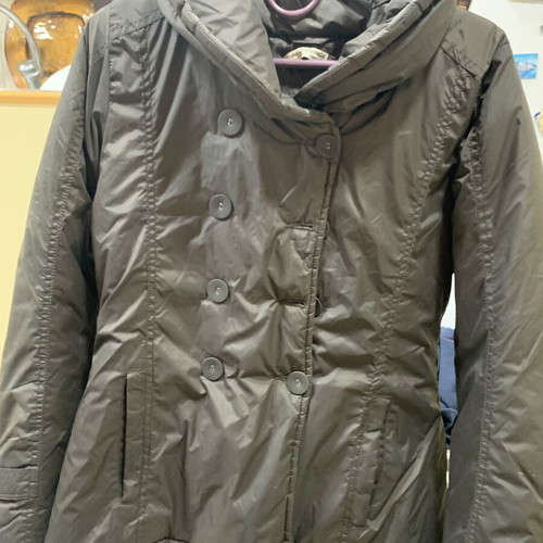 Women's puffer jacket like new, black, size S