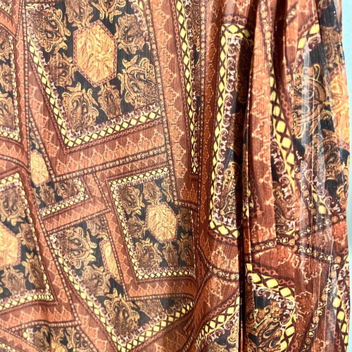 Vassia Kostara Boho Set new, brown skirt and blouse