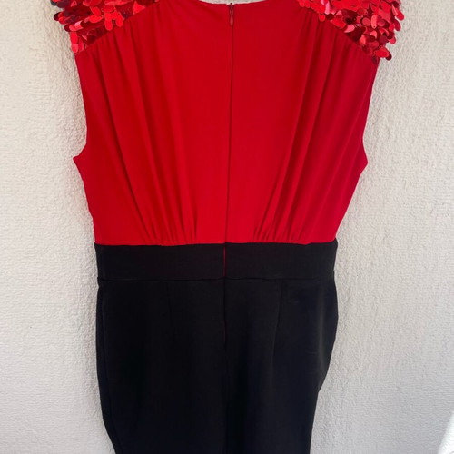 Ax Paris dress two-tone, new, size XL, black and red