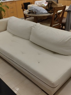 Three-seater sofa used