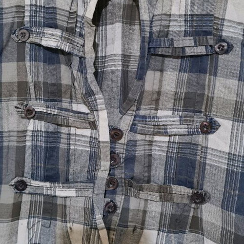 Blue blouse used, size S