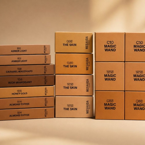Mesauda Milano The Skin & Magic Wand makeup set, many shades