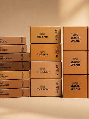 Mesauda Milano The Skin & Magic Wand makeup set, many shades