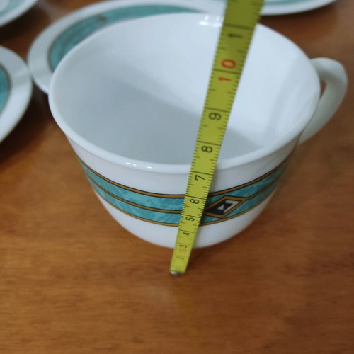Porcelain cups like new, good quality and durable