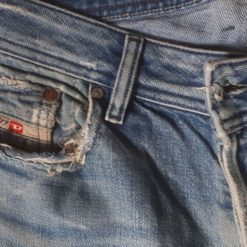 Diesel jeans used, size 29W, blue