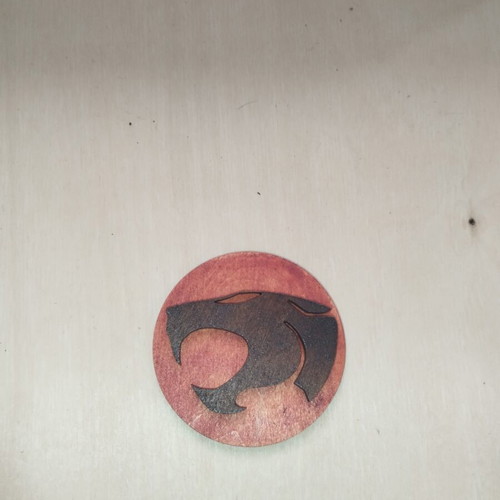 Thundercats wooden decoration, 10cm