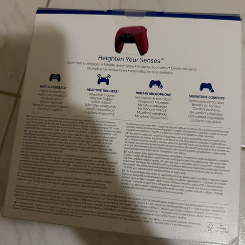 Sony Dualsense Wireless Gamepad for PS5 Cosmic Red new