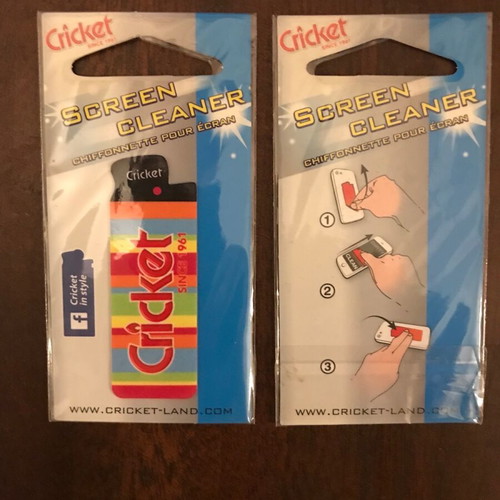 Cricket screen cleaner new, universal