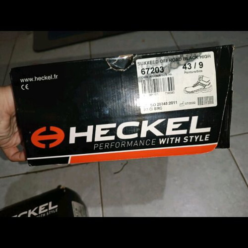 Heckel Suxxeed Offroad Black High S3 CI SRC safety boots new