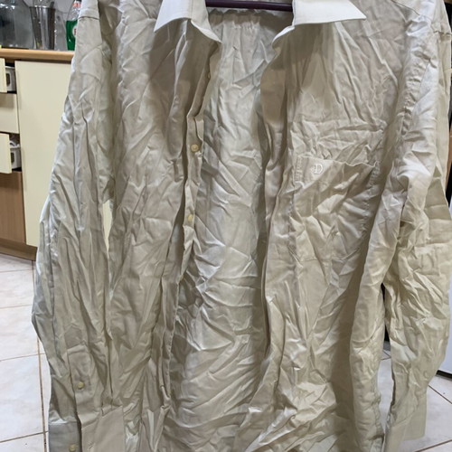 Domino men's shirt beige XL like new