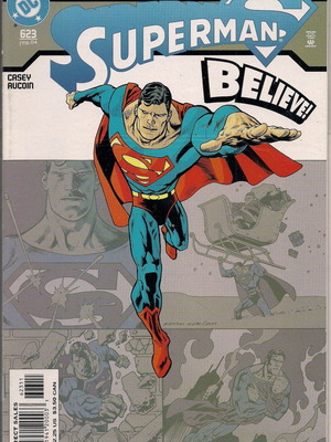 Adventures of Superman κόμικ μεταχειρισμένο (1987)