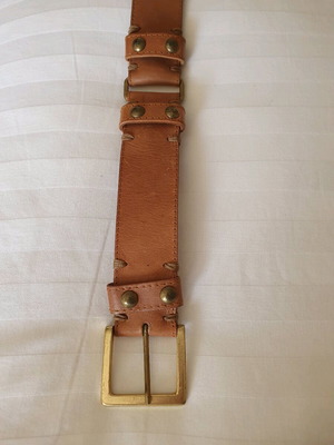 Massimo Dutti women's belt 70 cm like new, brown