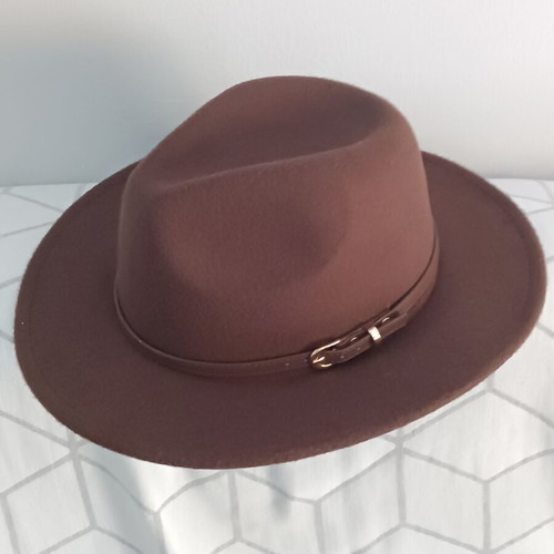 Women's hat new, brown, size 57 from Shein