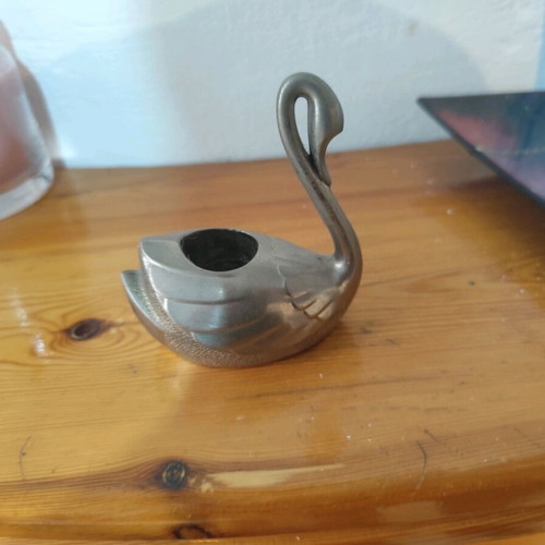 Nickele decorative candlestick like new