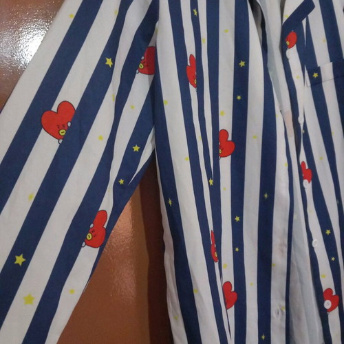 BTS BT21 Tata pj merch shirt new, size S
