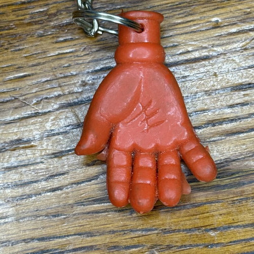 Hand keychain used
