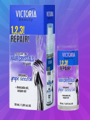 Hair crystals 30ml with avocado and argan new