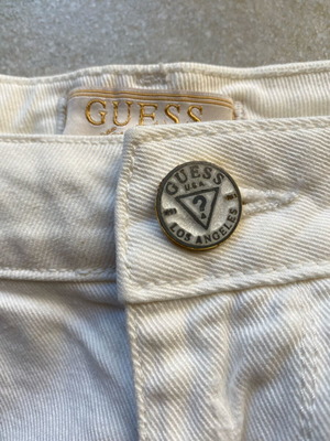 Guess Denim Mini Φούστα λευκή σαν καινούργια, μέγεθος L