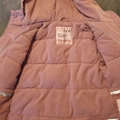 Next winter jacket like new, waterproof, pink, size 5-6 years