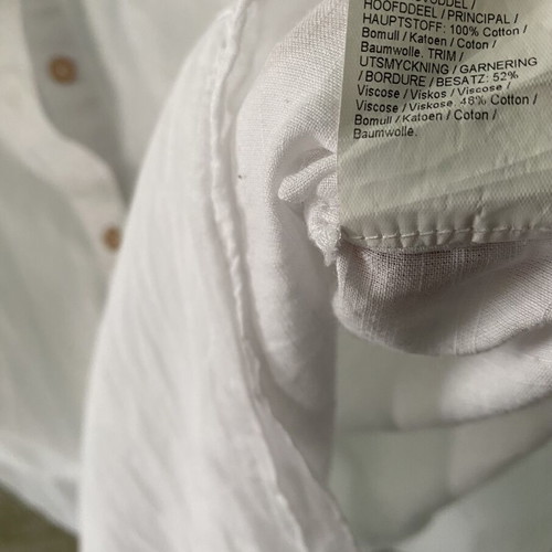 Long women's shirt River Island new, white, size L