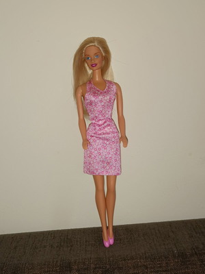 Barbie Spring Zing doll used, soft hair, clean dress
