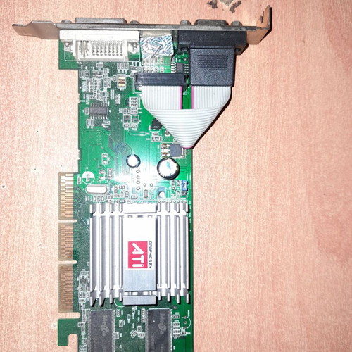 ATI Radeon graphics card 128 MB used