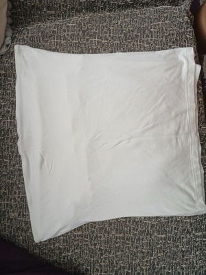 Strapless white top medium used