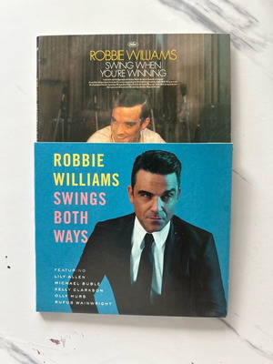 Robbie Williams 2 CD σαν καινούργια πωλούνται μαζί