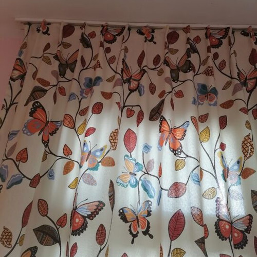 Curtains like new, 2 pcs, 122x245 cm