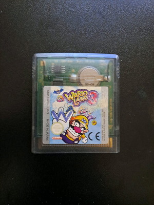 Warioland 3 употребявана за Game Boy Color, може да се нуждае от смяна на батерията