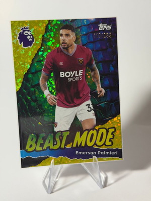 Topps Premier League 2025-2026 Emerson Palmieri Beast Mode αριθμημένη κάρτα καινούργιο