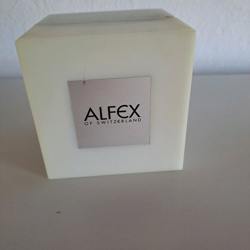 Alfex empty watch box used