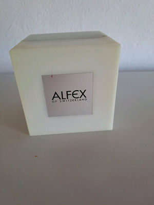 Alfex empty watch box used