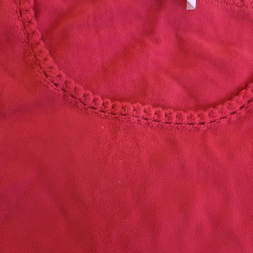 Laurel (Escada) pink top size 36 used, 100% cashmere