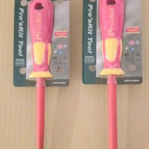 Pro's Kit screwdriver set new, flat and cross head