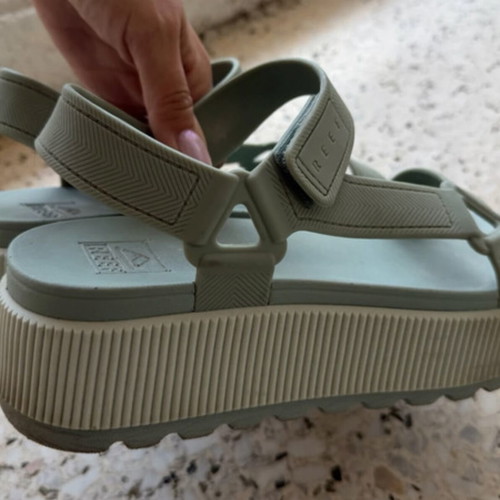 Reef women's water resistant sandals, turquoise, size 40
