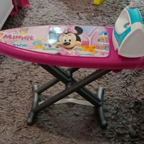 Minnie ironing board and iron used