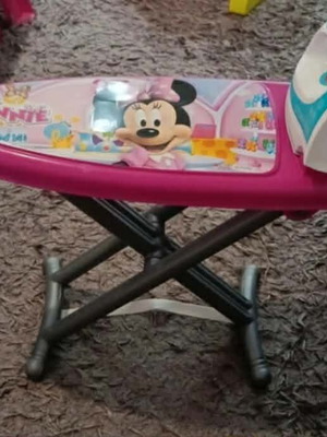 Minnie ironing board and iron used
