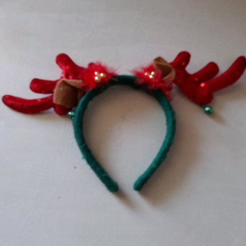 Reindeer headband for pet like new