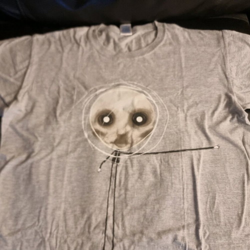 Steven Wilson T-shirt 2013 Gildan gray, like new, size Large