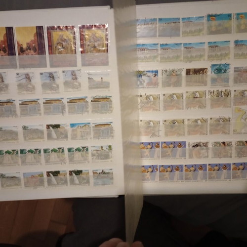 Luxury album with over 300 collectible Greek stamps like new