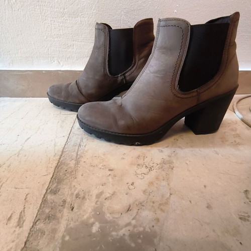 Imac anatomical leather boots like new, made in Italy