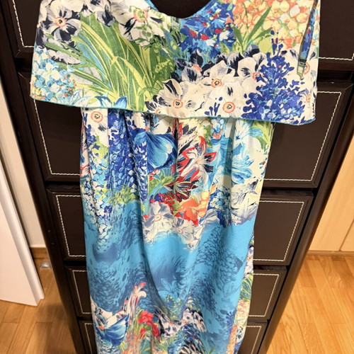 Regalinas dress colorful, one size, new