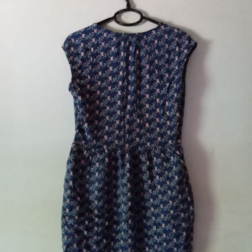 Mini summer dress Zara like new, blue, size M