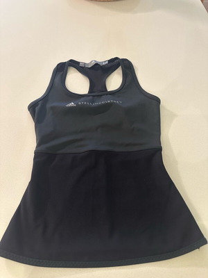 Adidas by Stella McCartney sleeveless top XS black like new