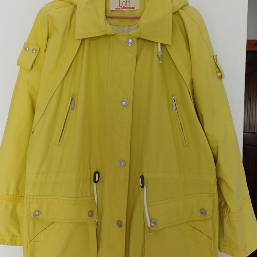 Loft Fashion yellow windproof jacket like new, size 46