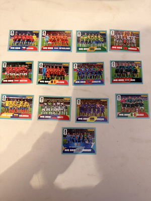 Panini FIFA World Cup countries αυτοκόλλητα καινούργια