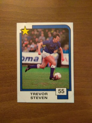 Κάρτα Panini Soccer Superstars 1988 Νο55 Trevor Steven μεταχειρισμένη